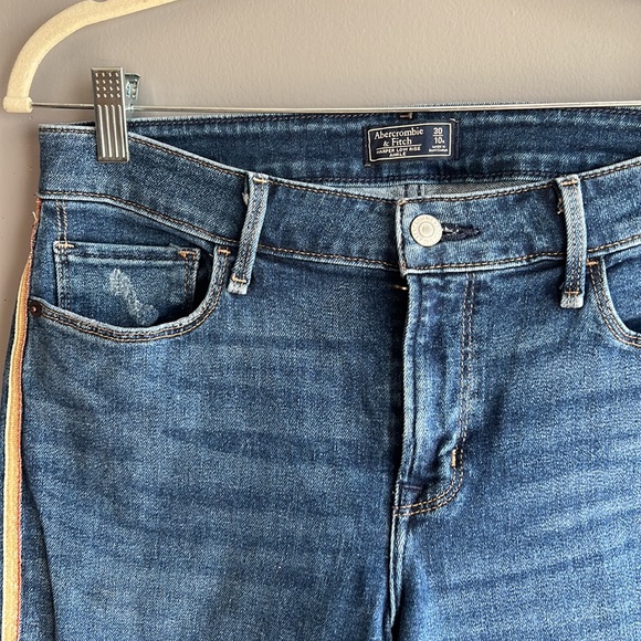 Abercrombie & Fitch  harper low rise ankle jeans great condition no flaws - Picture 3 of 11